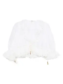 Chloé: Белый топ 