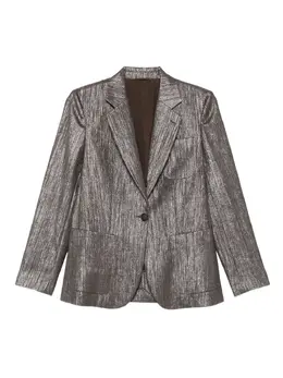 Brunello Cucinelli: Однобортный жакет 