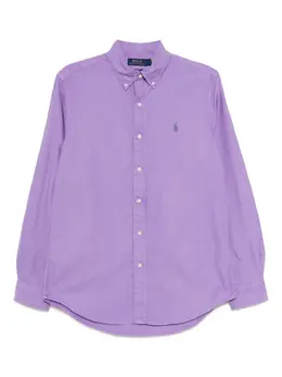 Polo Ralph Lauren: Фиолетовая рубашка 