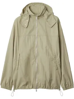 Burberry: Бежевая куртка 