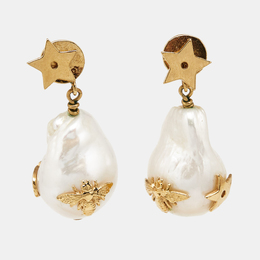 Dior: Серьги 