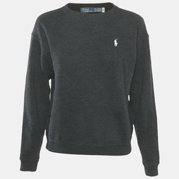 Polo Ralph Lauren: Чёрный свитшот 