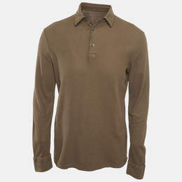 Loro Piana: Коричневое поло 