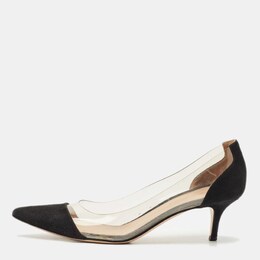 Gianvito Rossi: Чёрные туфли  Plexi