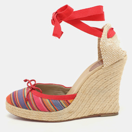 Christian Louboutin: Многоцветные мокасины 