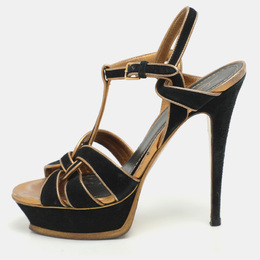 Yves Saint Laurent: Чёрные сандалии 