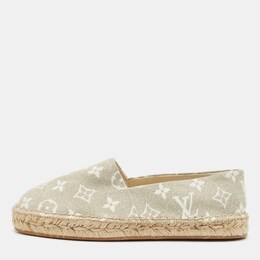 Louis Vuitton: Белые мокасины 