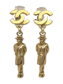 CHANEL Pre-Owned: Серьги 
