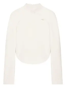 Courrèges: Белая куртка 