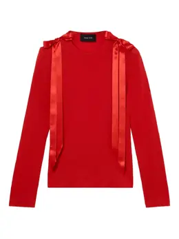Simone Rocha: Футболка с бантом 