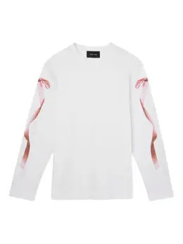 Simone Rocha: Футболка с бантом 