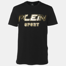 Plein Sport: Чёрная футболка 