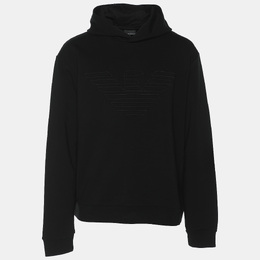 Emporio Armani: Чёрная толстовка 