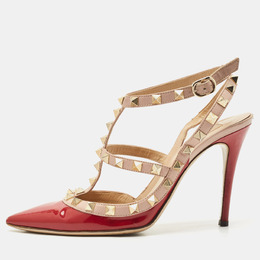 Valentino: Красные туфли  Rockstud