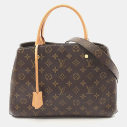 Louis Vuitton: Коричневая сумка  Montaigne