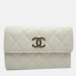 Chanel: Белый кошелёк 