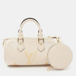 Louis Vuitton: Бежевая сумка  Papillon