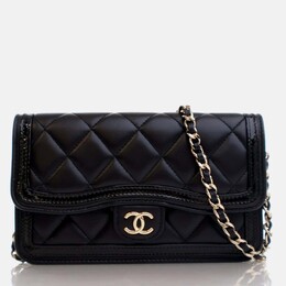 Chanel: Чёрный кошелёк 