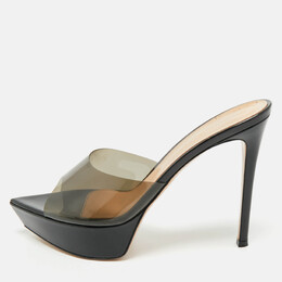 Gianvito Rossi: Чёрные сабо 