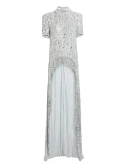 Jenny Packham: Голубая блуза 