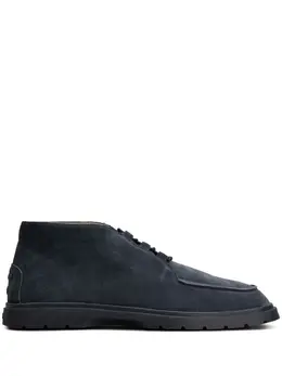Tod's: Голубые ботинки 