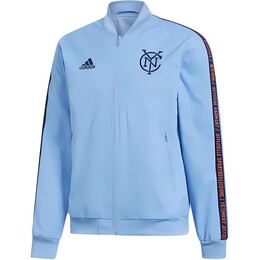 Adidas: Синяя куртка 