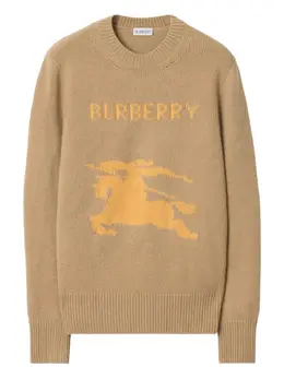 Burberry: Бежевый свитер 