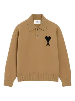 AMI Paris: Коричневый свитер  Ami de Cœur
