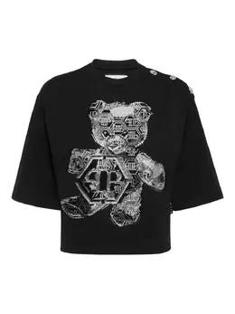 Philipp Plein: Футболка  Crystal со стразами