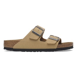 Birkenstock: Бежевые сандалии  Arizona Birko Flor