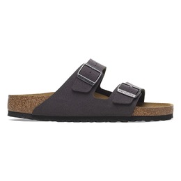 Birkenstock: Тёмные сандалии  Arizona Birko Flor