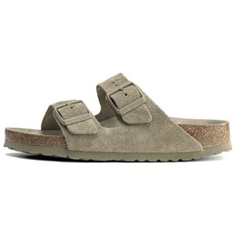 Birkenstock: Сандалии цвета хаки 