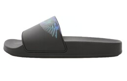 Marcelo Burlon: Чёрные шлёпанцы 