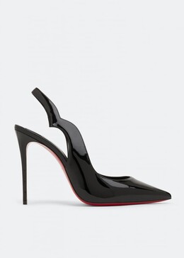 Christian Louboutin: Чёрные туфли  Hot Chick 100