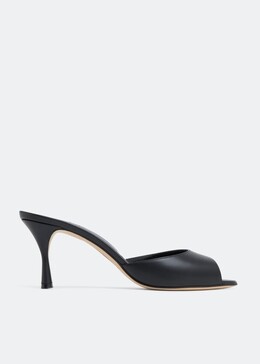 Manolo Blahnik: Чёрные сандалии 