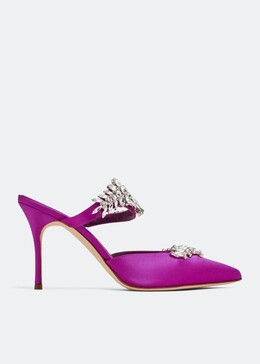 Manolo Blahnik: Розовые сабо 