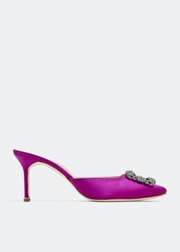 Manolo Blahnik: Розовые сабо 