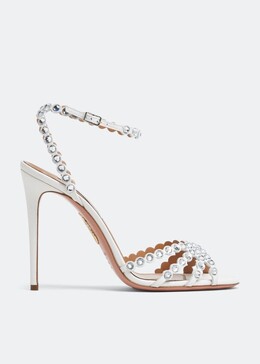 Aquazzura: Белые сандалии  Tequila
