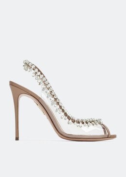 Aquazzura: Розовые сандалии  Temptation