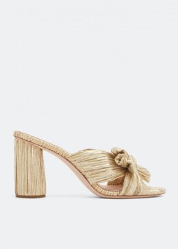 Loeffler Randall: Золотые сабо 
