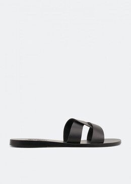 Ancient Greek Sandals: Чёрные сандалии  Desmos