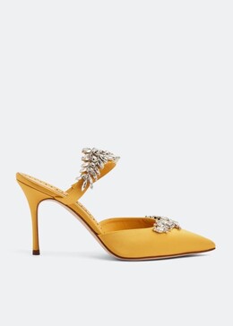 Manolo Blahnik: Жёлтые сабо 