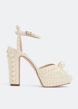Jimmy Choo: Белые сандалии  Sacaria