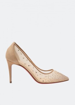 Christian Louboutin: Бежевые туфли 