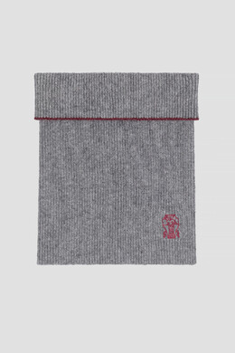 Brunello Cucinelli: Серый шарф 