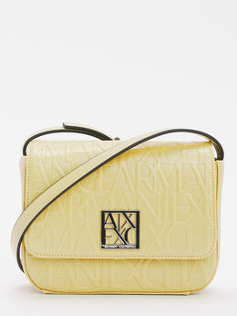 Armani Exchange: Бежевая сумка 