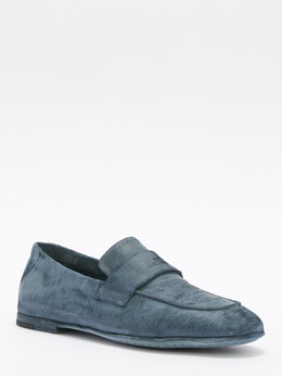 Officine Creative: Синие лоферы 