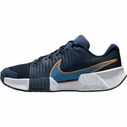 NIKE: Синие кроссовки  Court