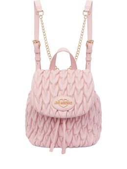 LOVE MOSCHINO: Розовый рюкзак 