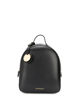Emporio Armani: Чёрный рюкзак 
